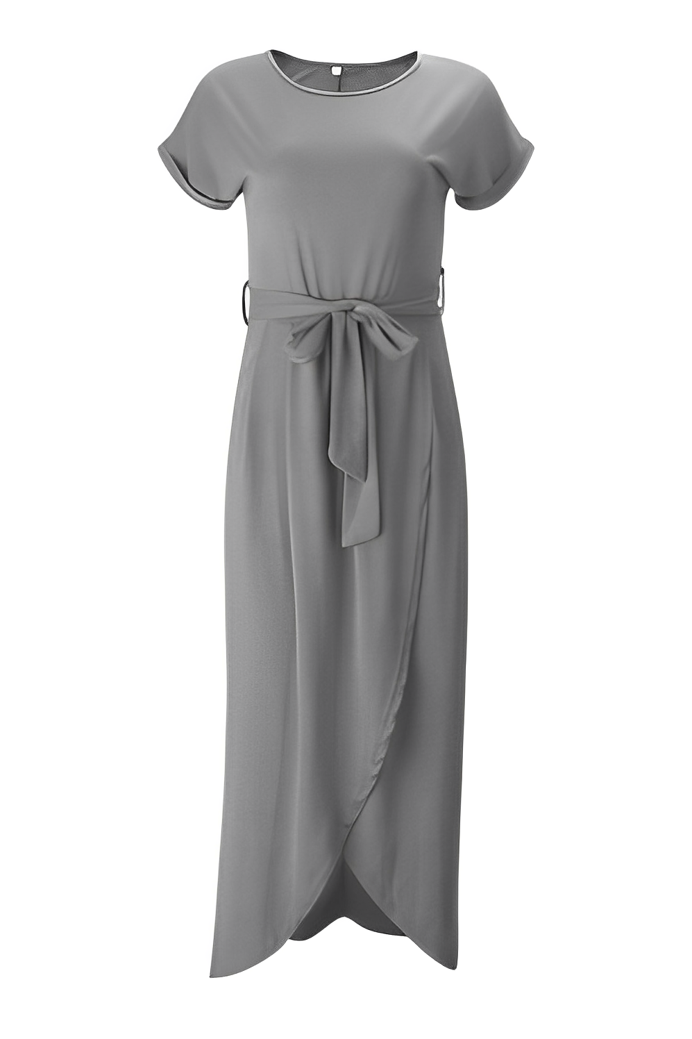 Rorie - Asymmetrisches Damenkleid mit unkonventionellen Ärmeln
