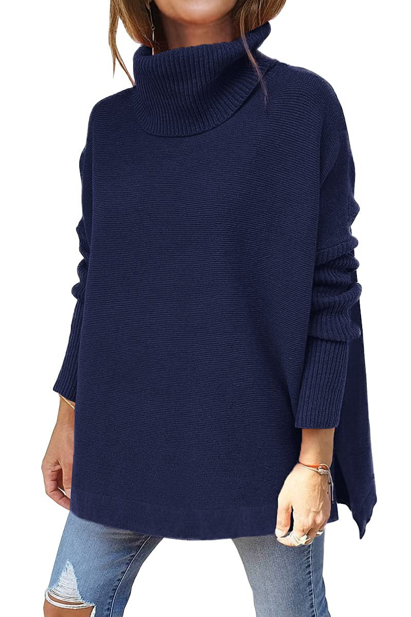 Macey - Warmer Damenpullover mit Rollkragen aus Wolle