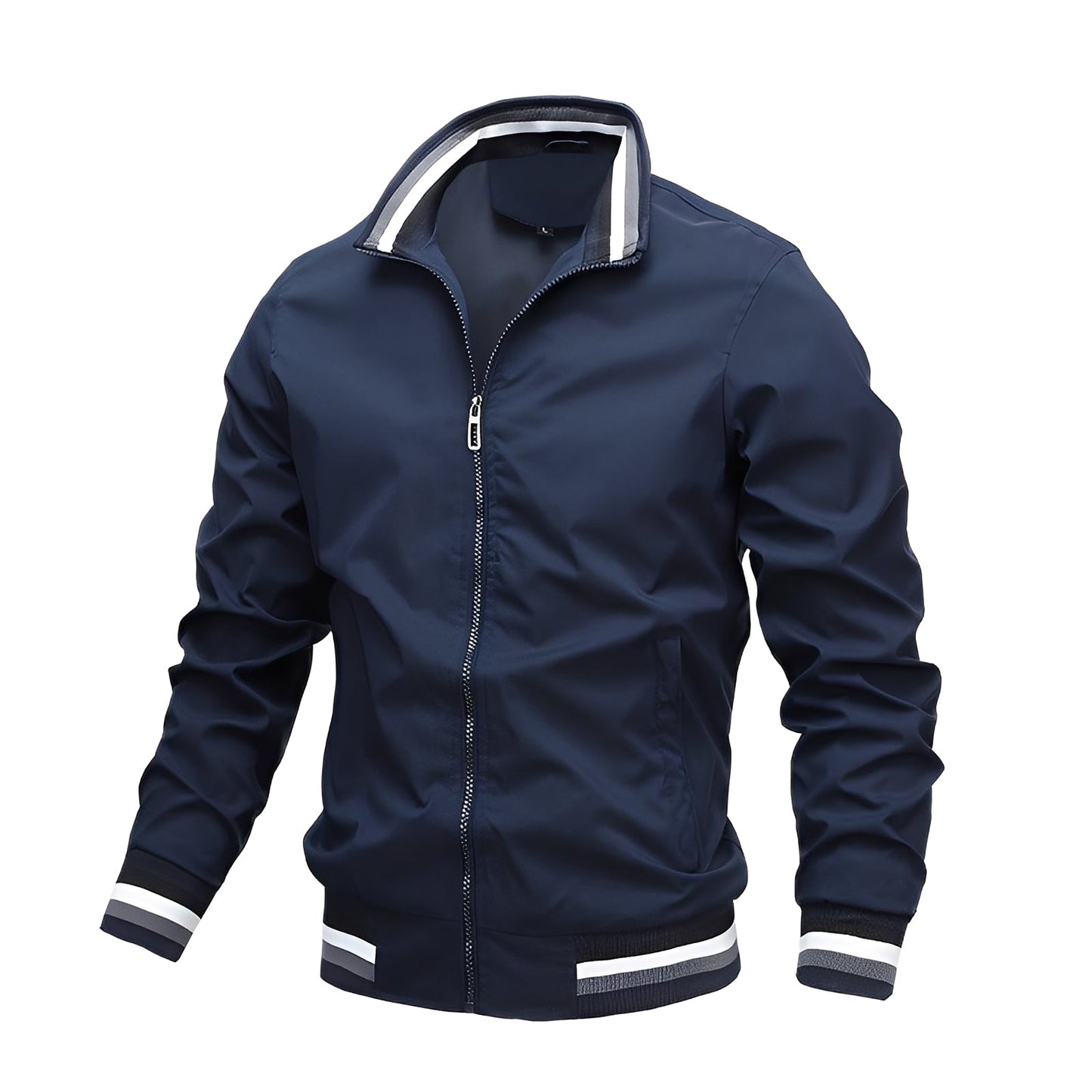 Jeremy - Bequeme Herren-Bomberjacke mit Streifen