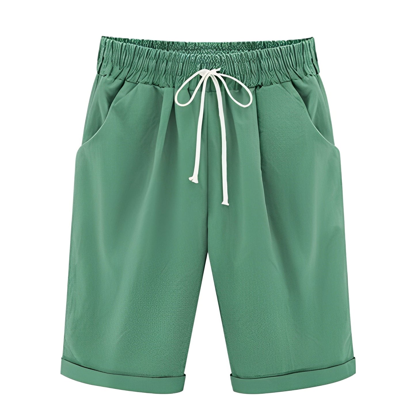 Dona - Bequeme elastische Sommerschorts für Damen