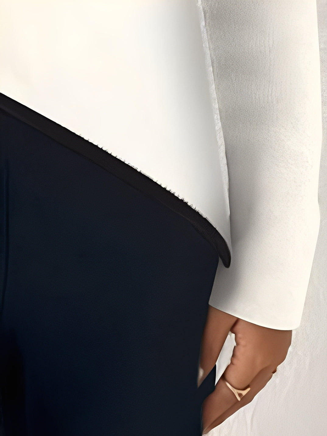 Ashlea - Eleganter Damenpullover mit Kreuzstich