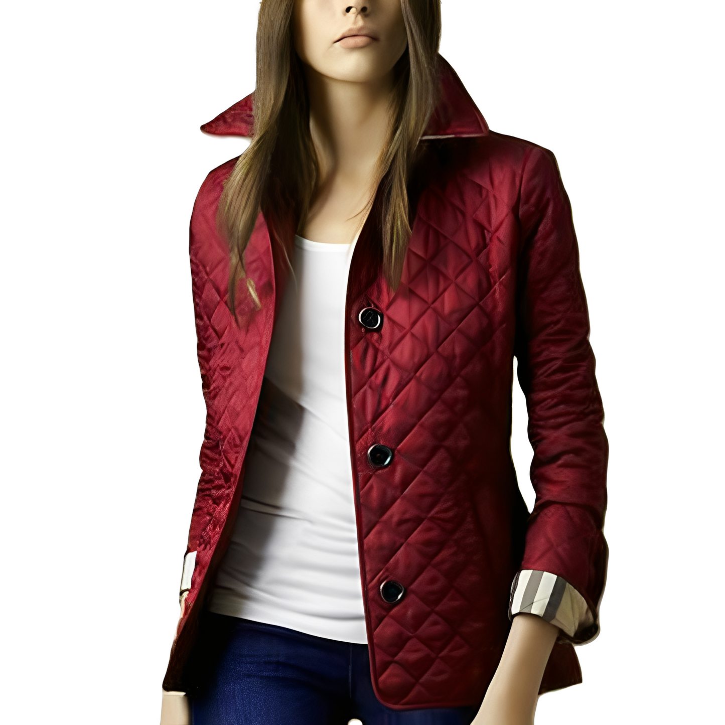 Meryl - Warme, eng geschnittene Damenjacke