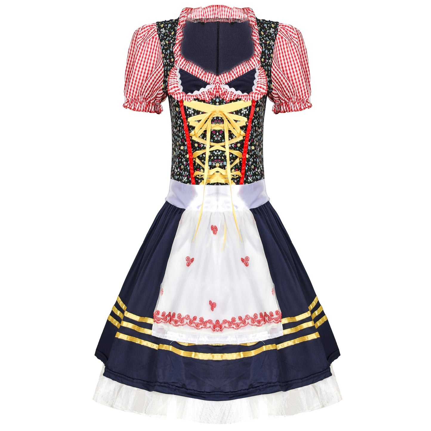 Ellen - Trendiges Oktoberfest-Dirndl-Minikleid für Frauen
