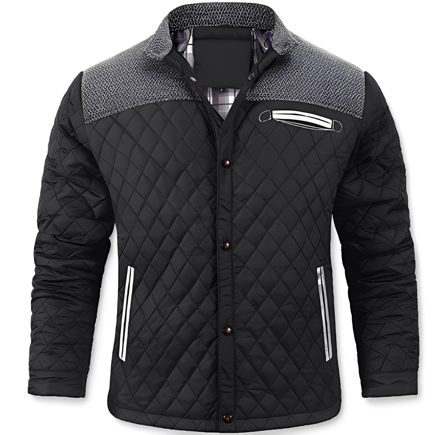 Alvin - Leichte, gestepptes Herrenjacke