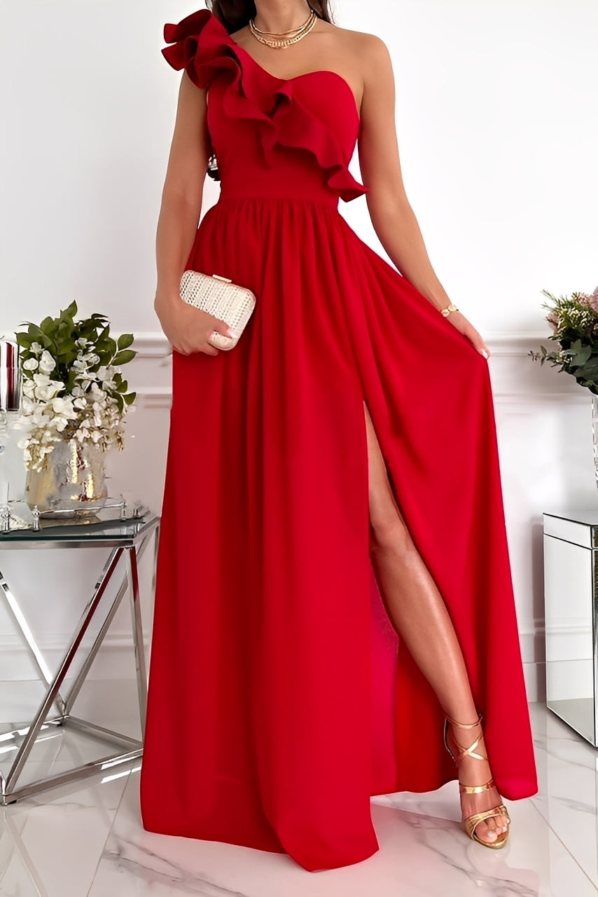 Tahlia - Modisches Off-Shoulder-Kleid für Damen mit Rüschen