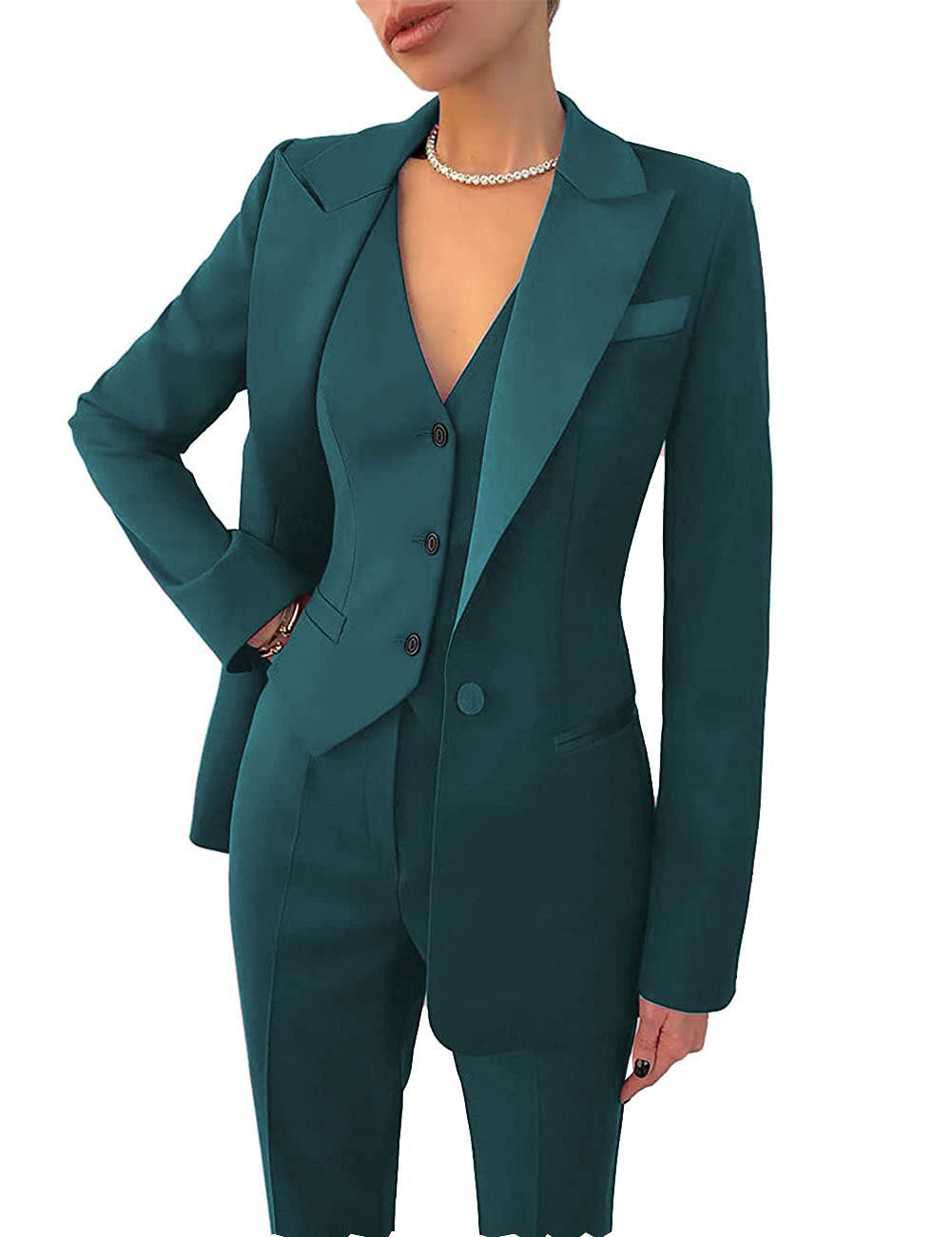 Keanna - Formelles dreiteiliges Damen-Business-Set