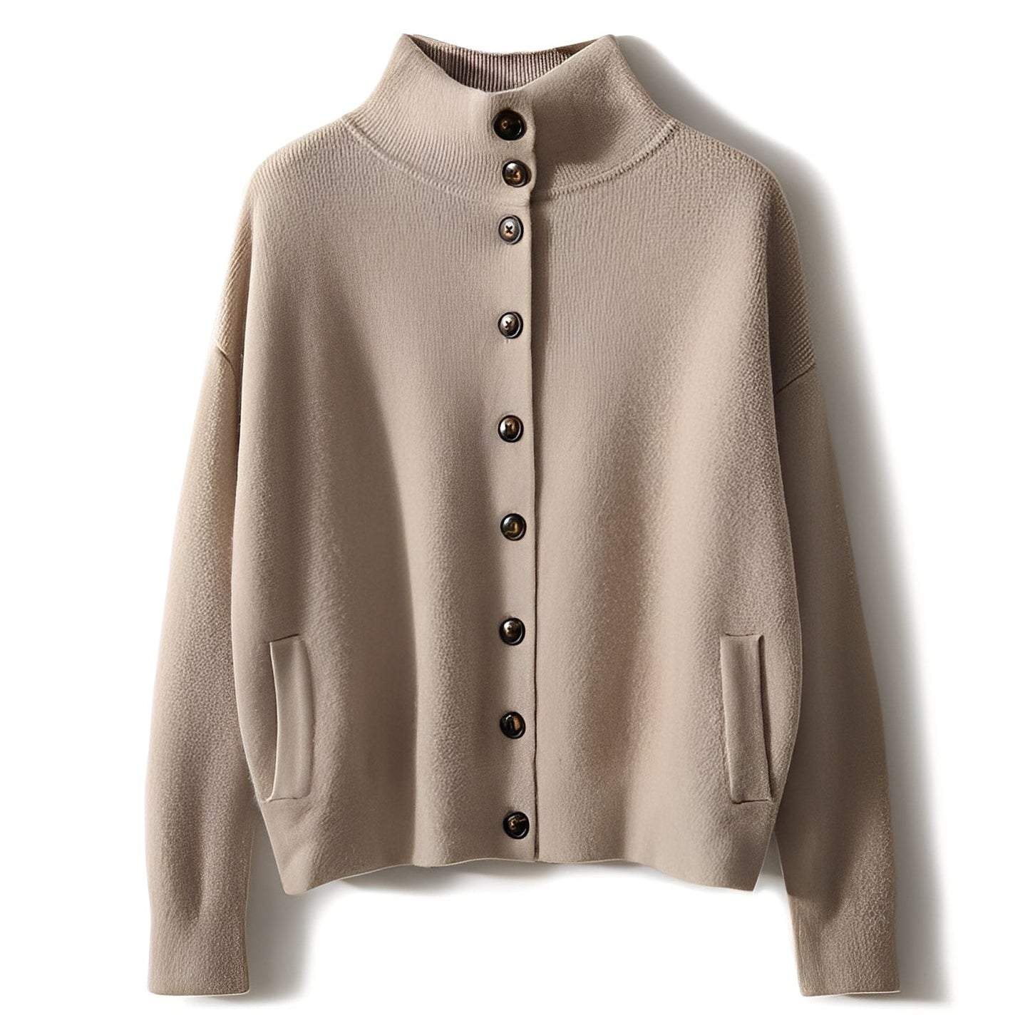 Evelynn - Schicker Damenpullover mit hohem Kragen