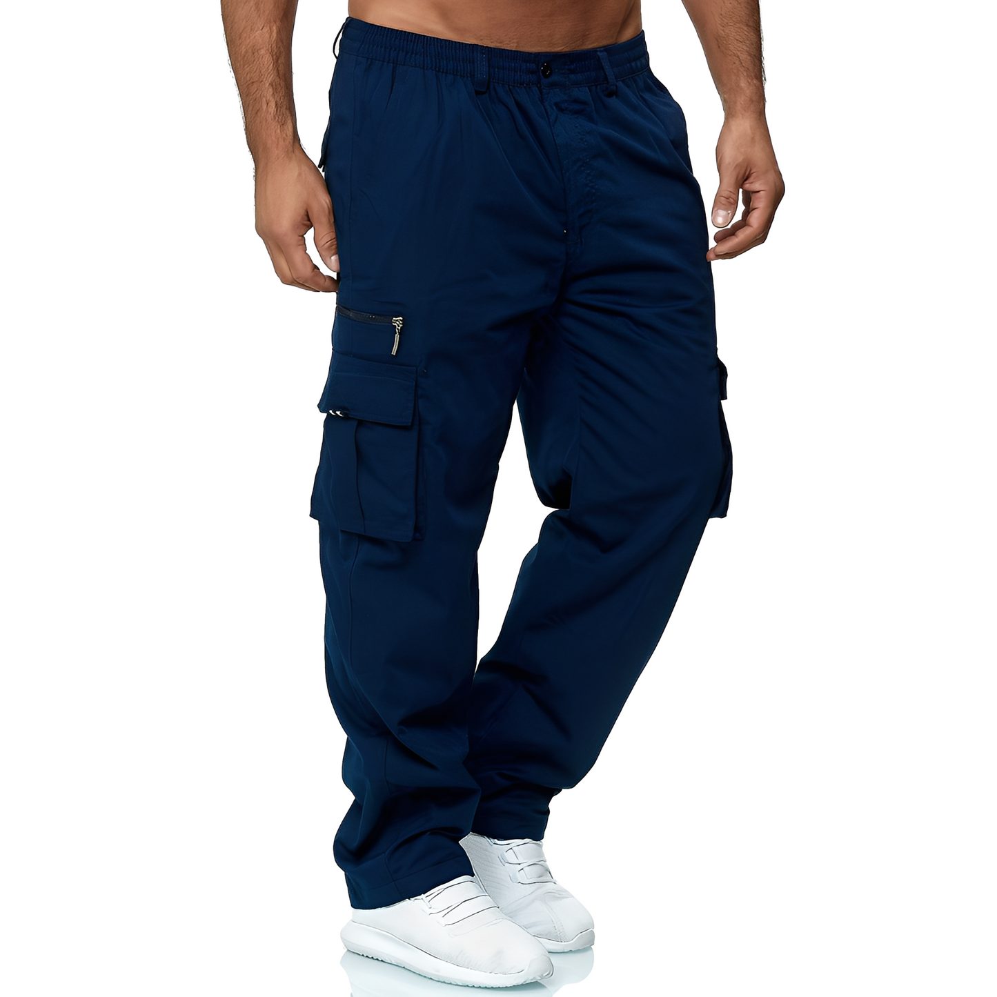 Randolf - Bequeme, weit geschnittene Cargo-Hose für Herren