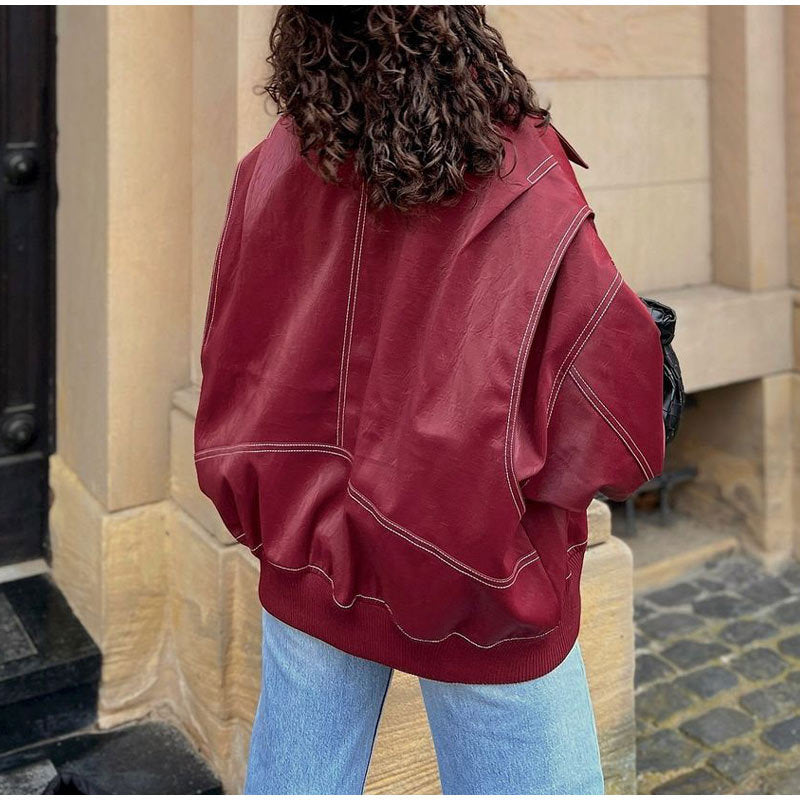 Jaidyn - Weite Bomberjacke für Damen