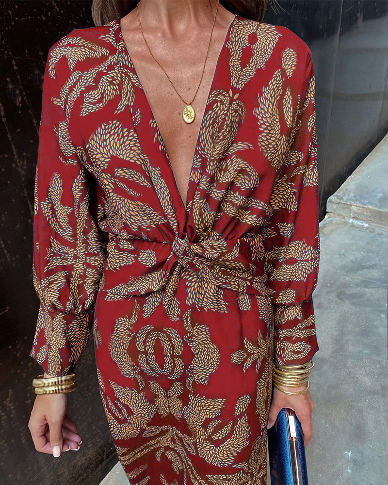 Irma - Schlankes Langes Uni-Sommerkleid