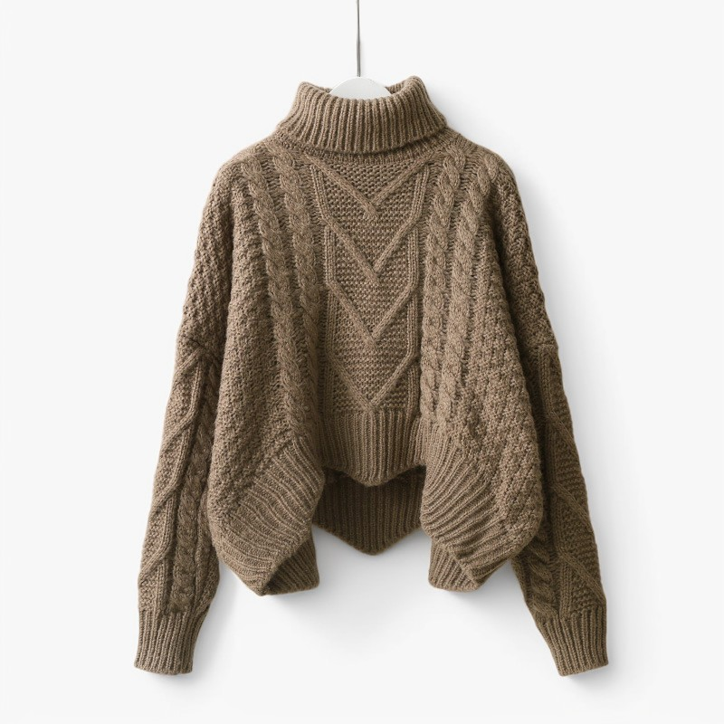 Catrina - Bequemer, warmer Rollkragenpullover für Damen