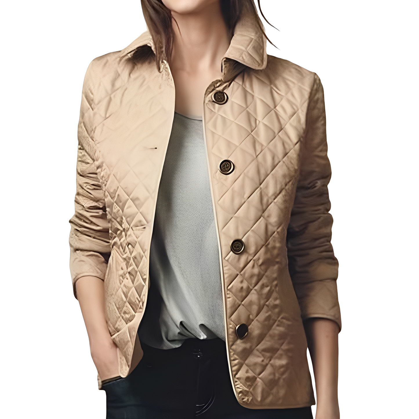 Astoria - Modische, schmale Herrenjacke mit Knöpfen