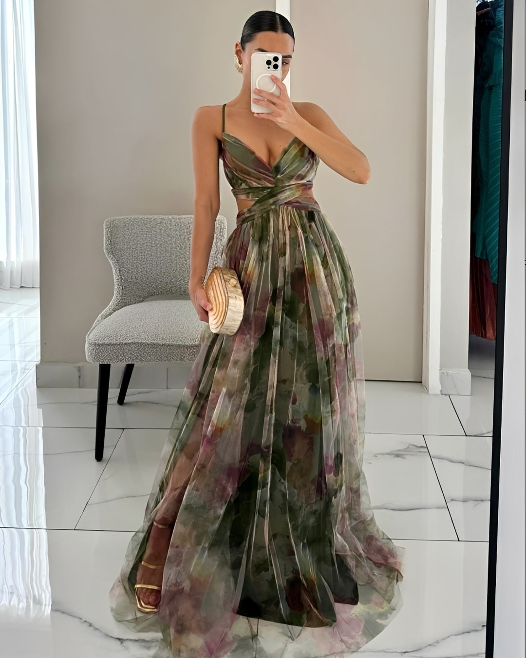 Fatima - Stilvolles Damen-Maxikleid