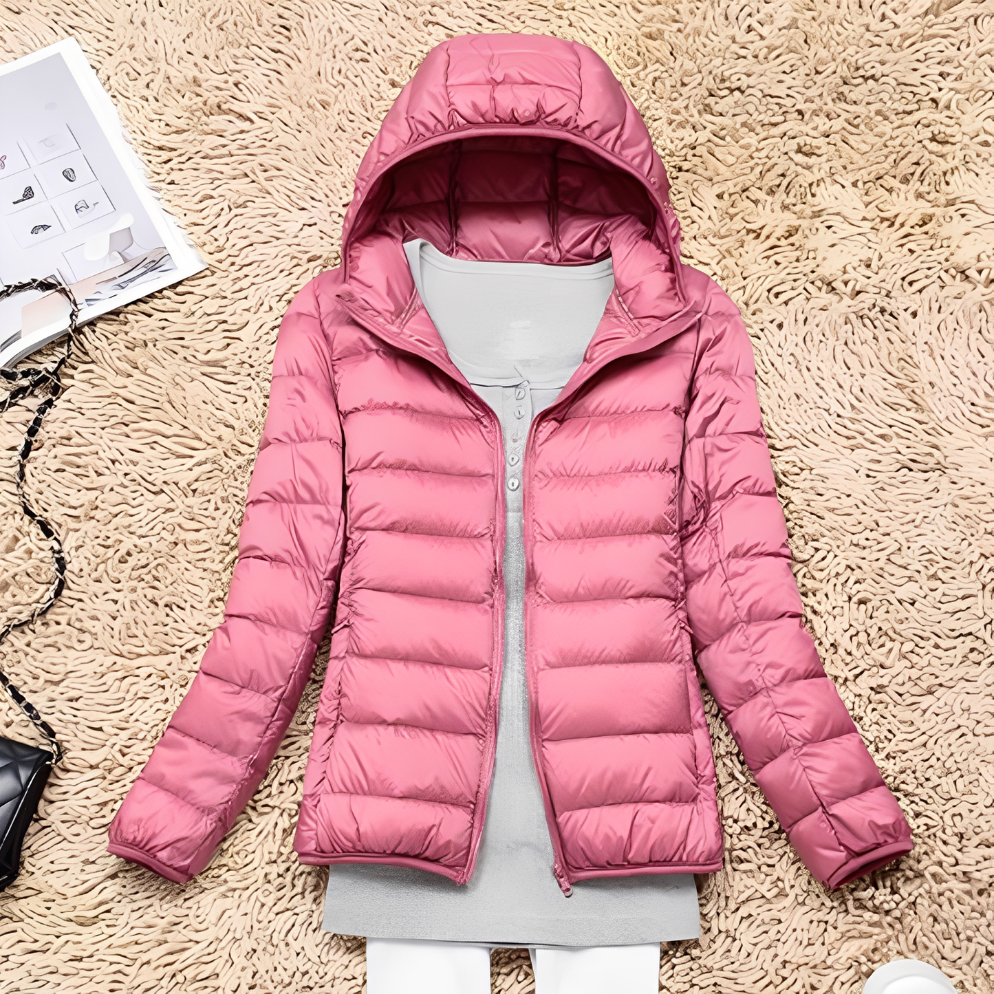 Lyndsay - Bequeme, schlanke Damen-Daunenjacke