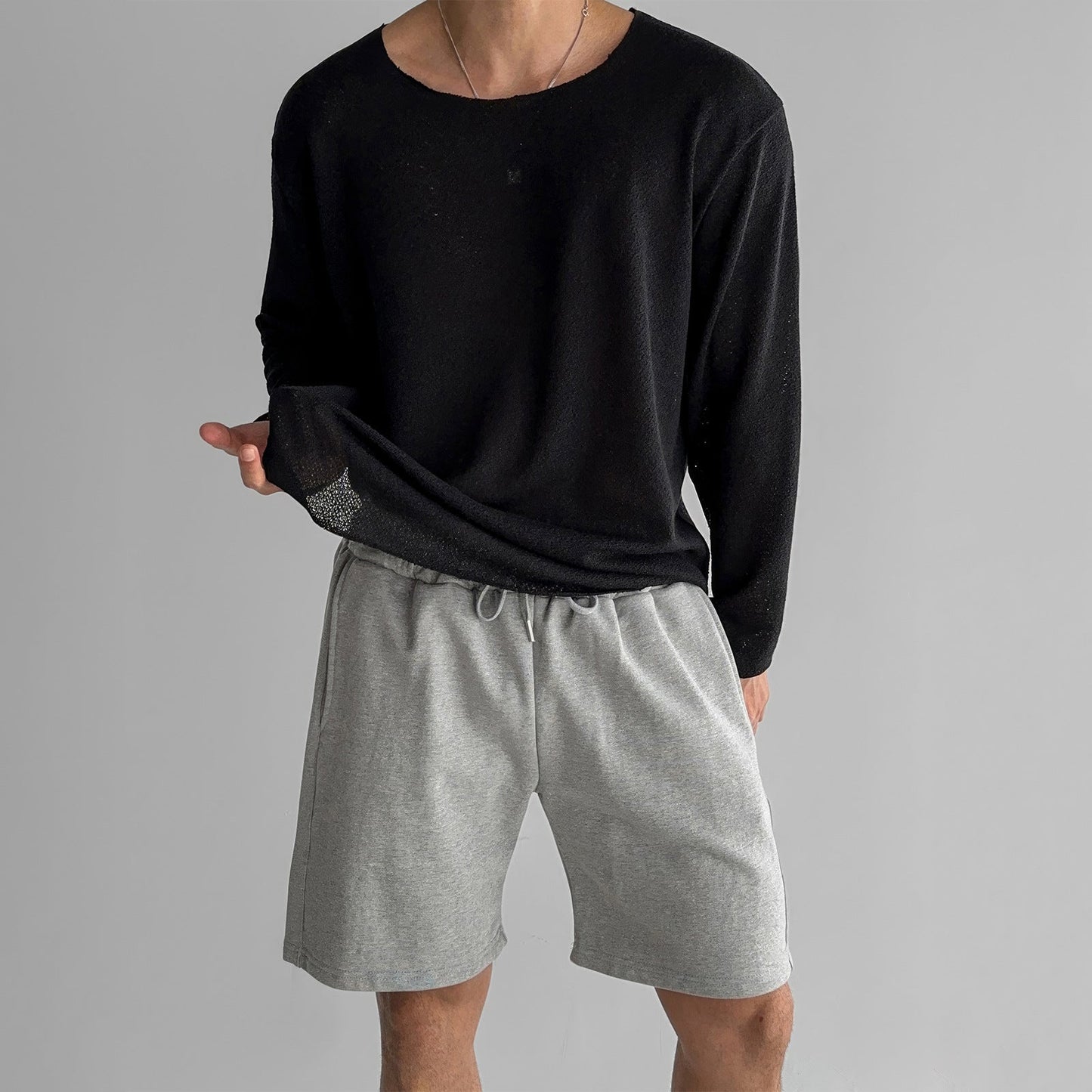 Carter - Bequemes Herren-Strickshirt mit langen Ärmeln