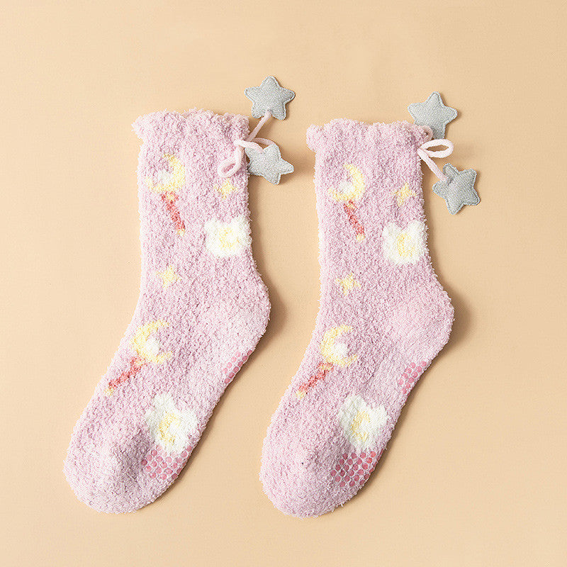 Ramona - Elegante, warme Damen-Fleece-Wintersocken
