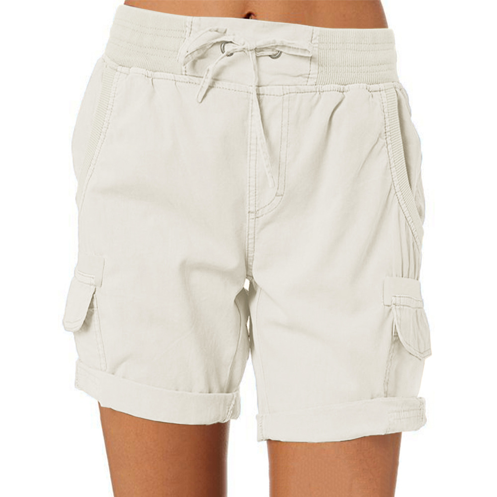 Susanna - Sommerliche Damen-Cargoshorts mit hohem Bund