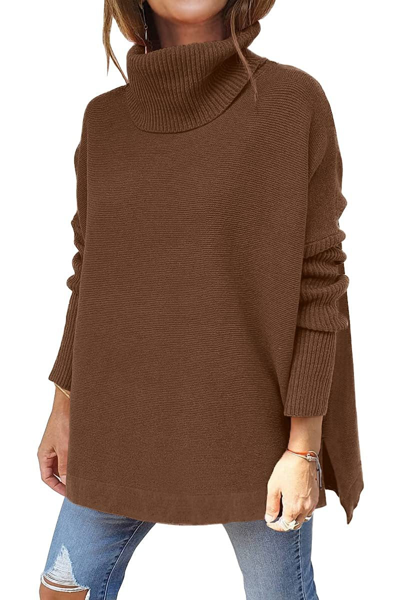 Macey - Warmer Damenpullover mit Rollkragen aus Wolle
