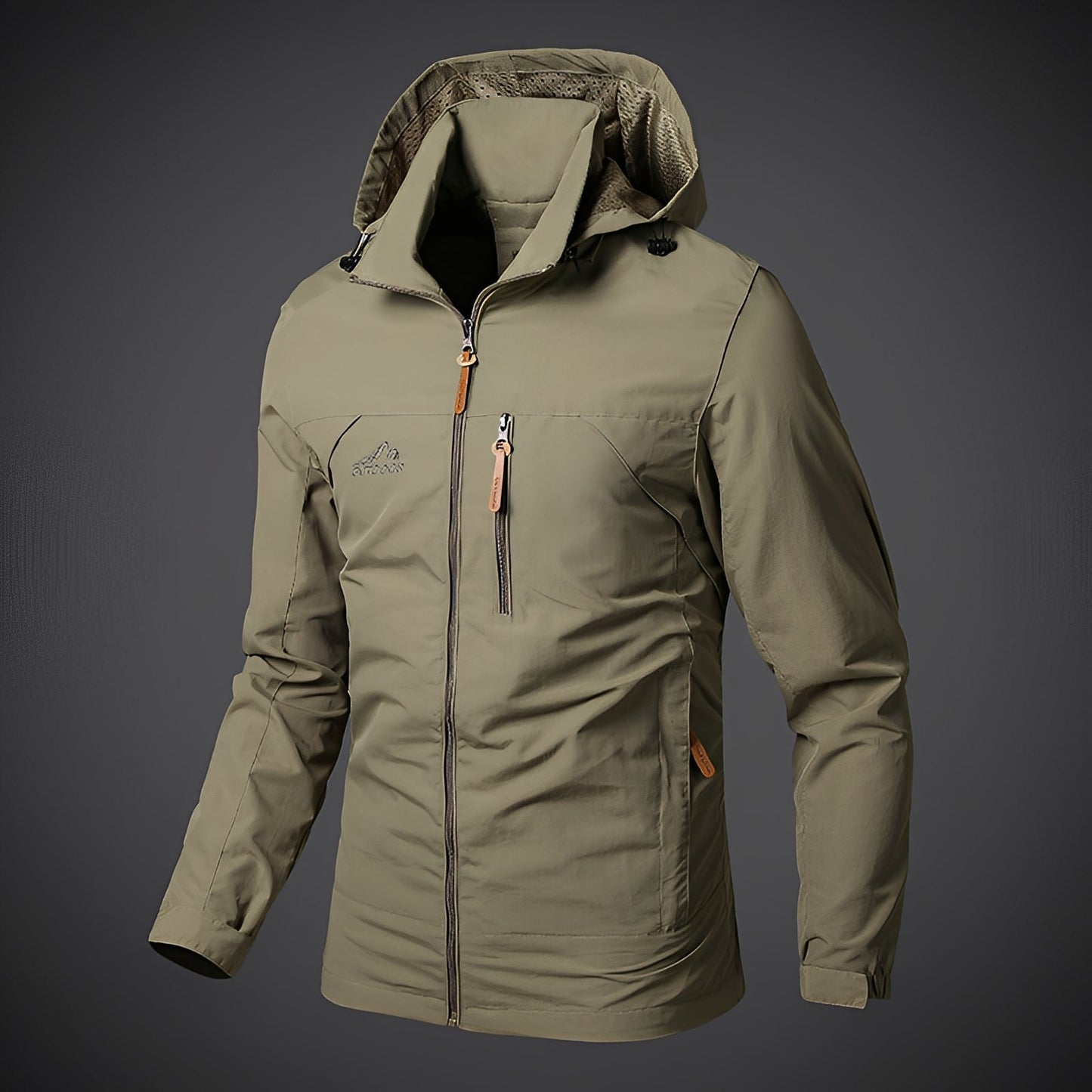 Dalton - Weite, wasserdichte Herren-Regenjacke