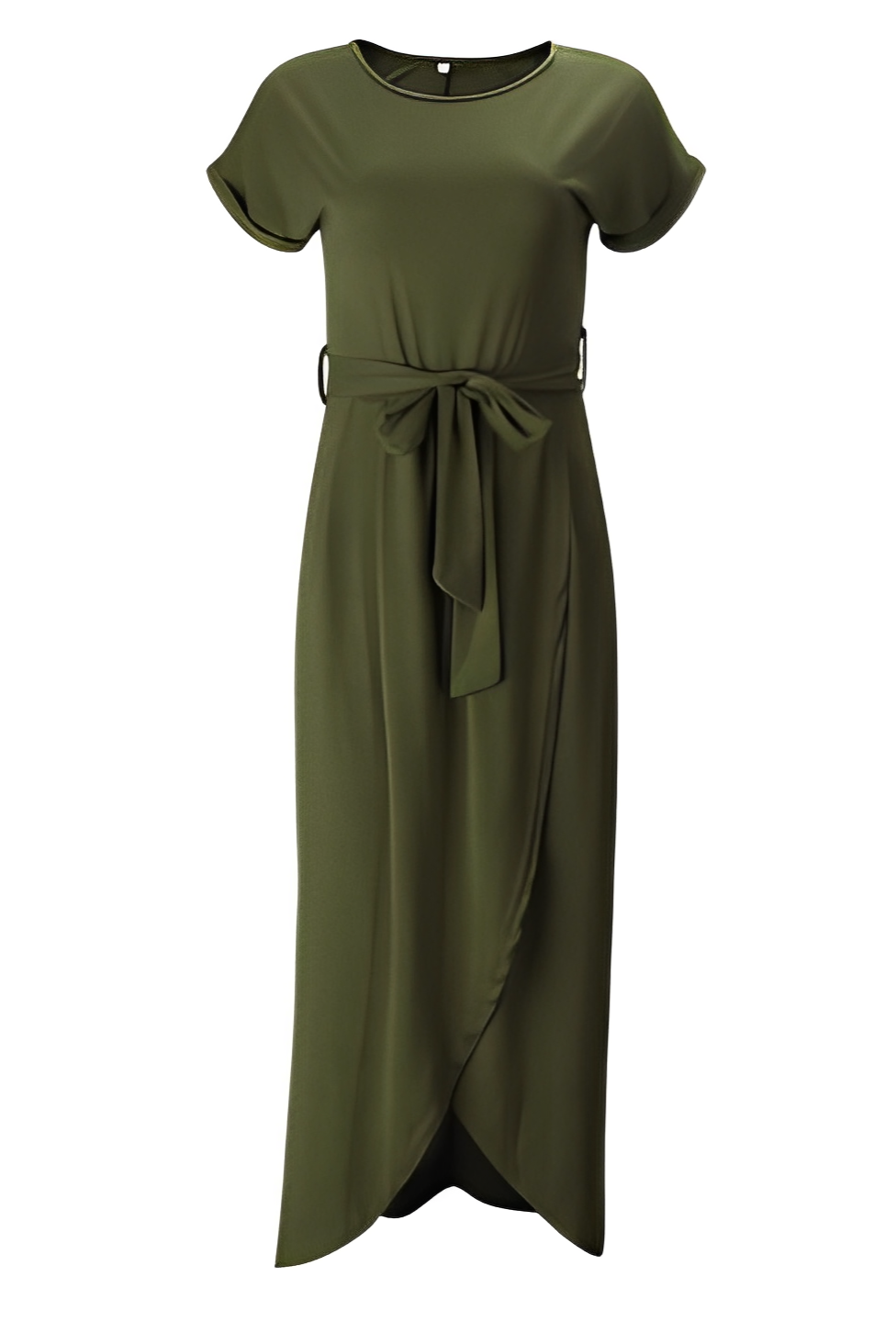 Rorie - Asymmetrisches Damenkleid mit unkonventionellen Ärmeln
