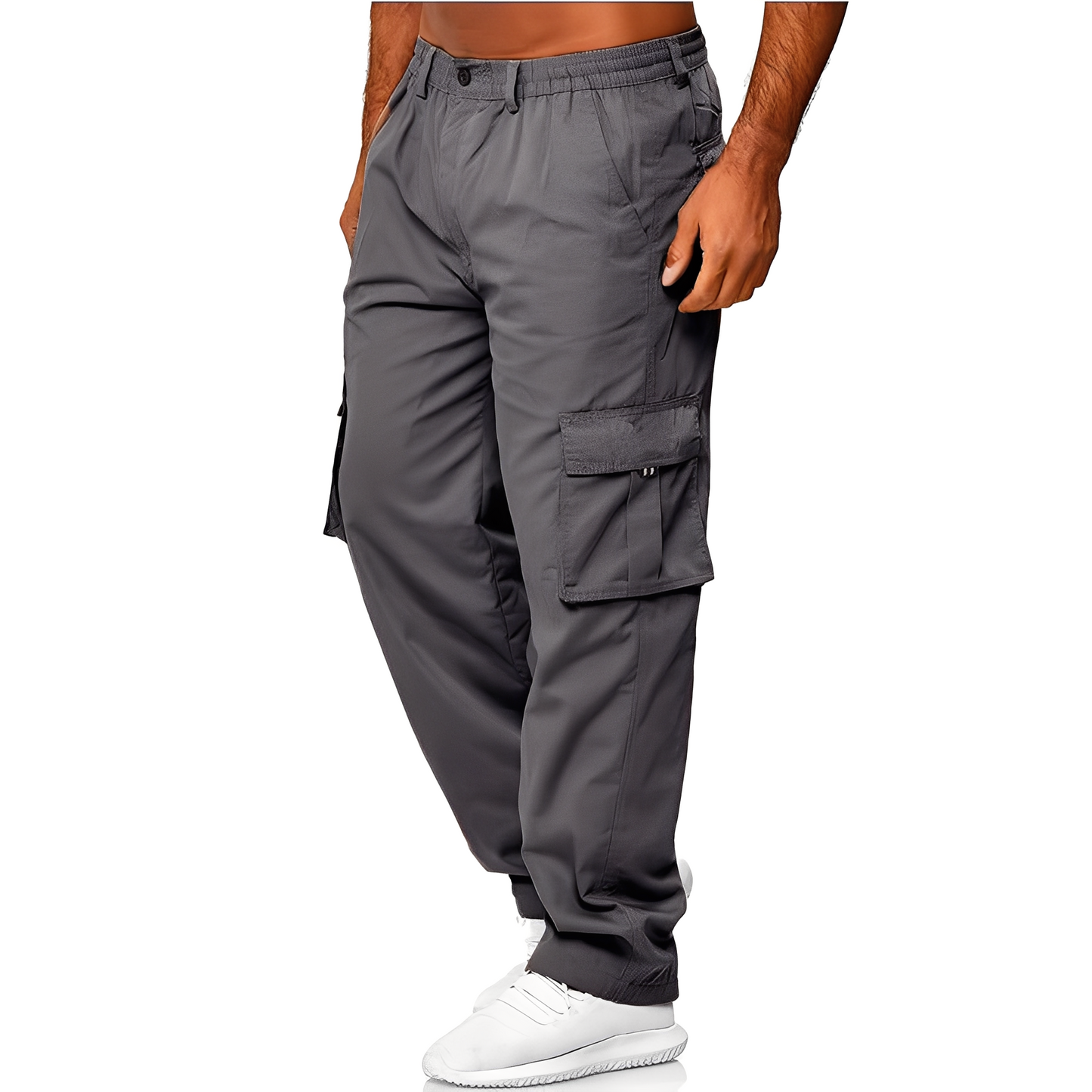 Randolf - Bequeme, weit geschnittene Cargo-Hose für Herren