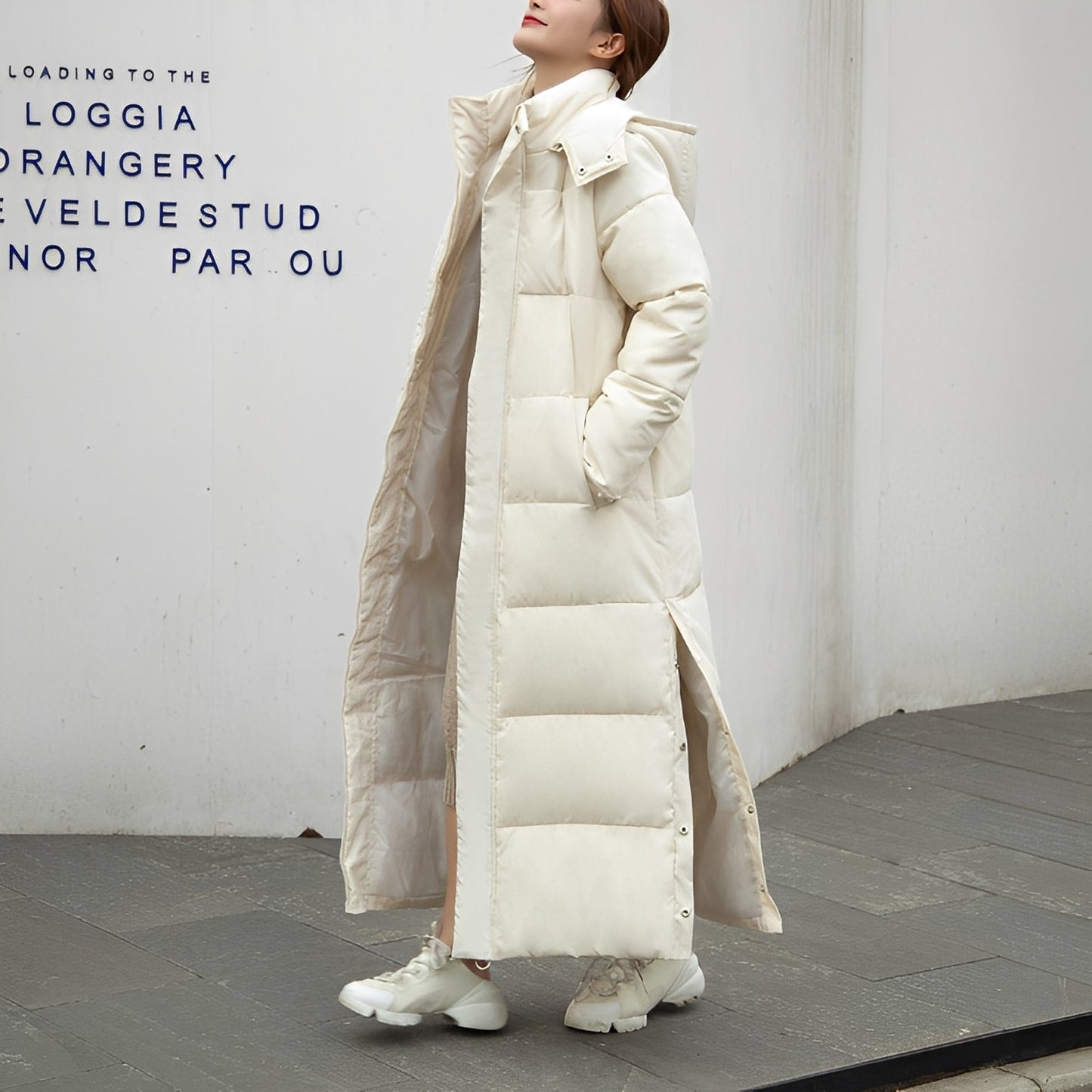 Amabel - Kuschelige und warme Damenjacke mit Futter