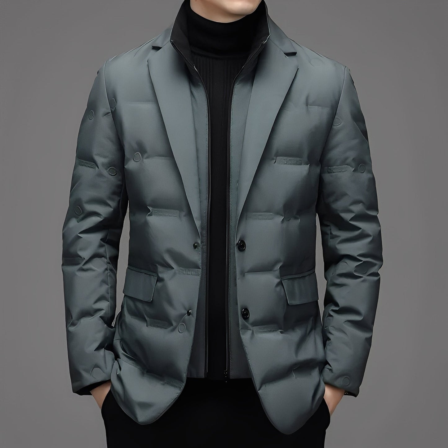 Matthew - Herren-Daunenparka im zeitgemäßen Stil