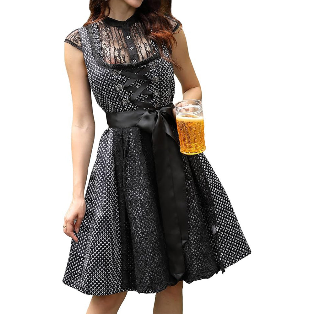 Katherine - Komfortables Dirndl mit Gürtel für Frauen