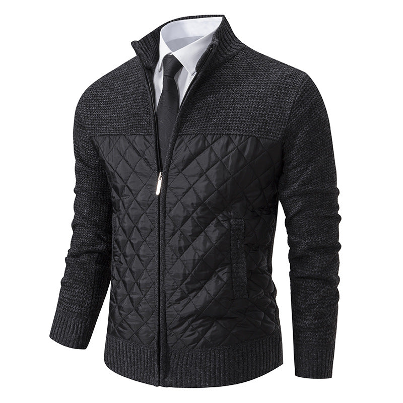 Denton - Stilvolle und warme Jacquard-Twill-Jacke für Herren