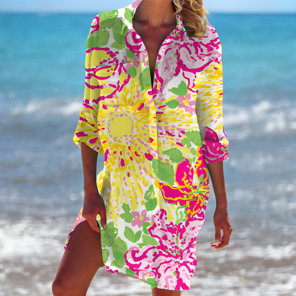 Ariel - Leichtes Damenstrandkleid