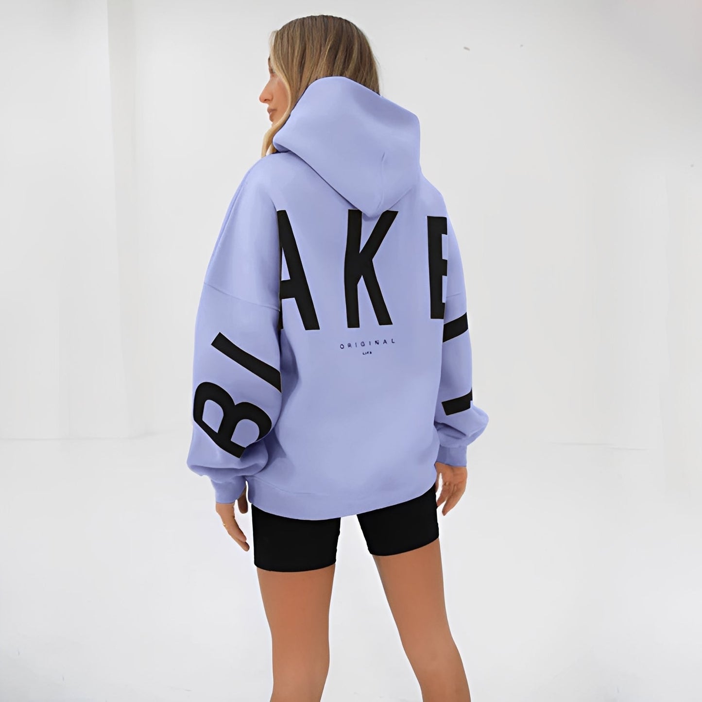 Yvette - Gemütlicher Hoodie mit modernem Druck für Damen