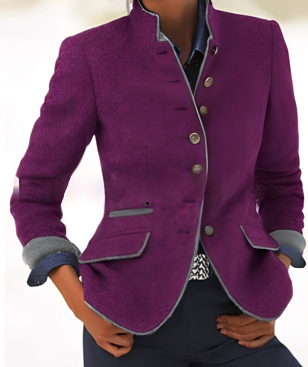 Kaelyn - Moderne Frauenjacke mit Taschen für den täglichen Gebrauch