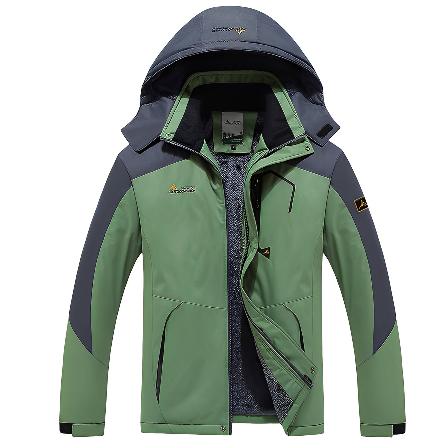 Heather - Elegante, warme Damenjacke für den Winter mit Fleece-Futter