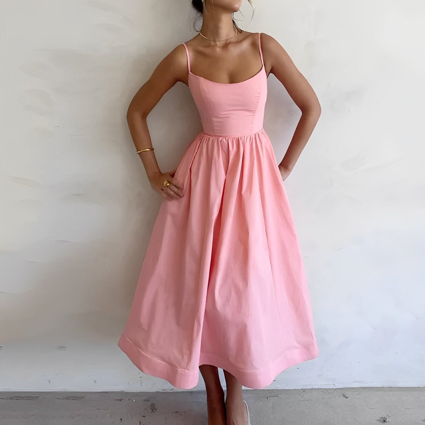 Selena - Stilvolles Midikleid für Damen fürs Büro