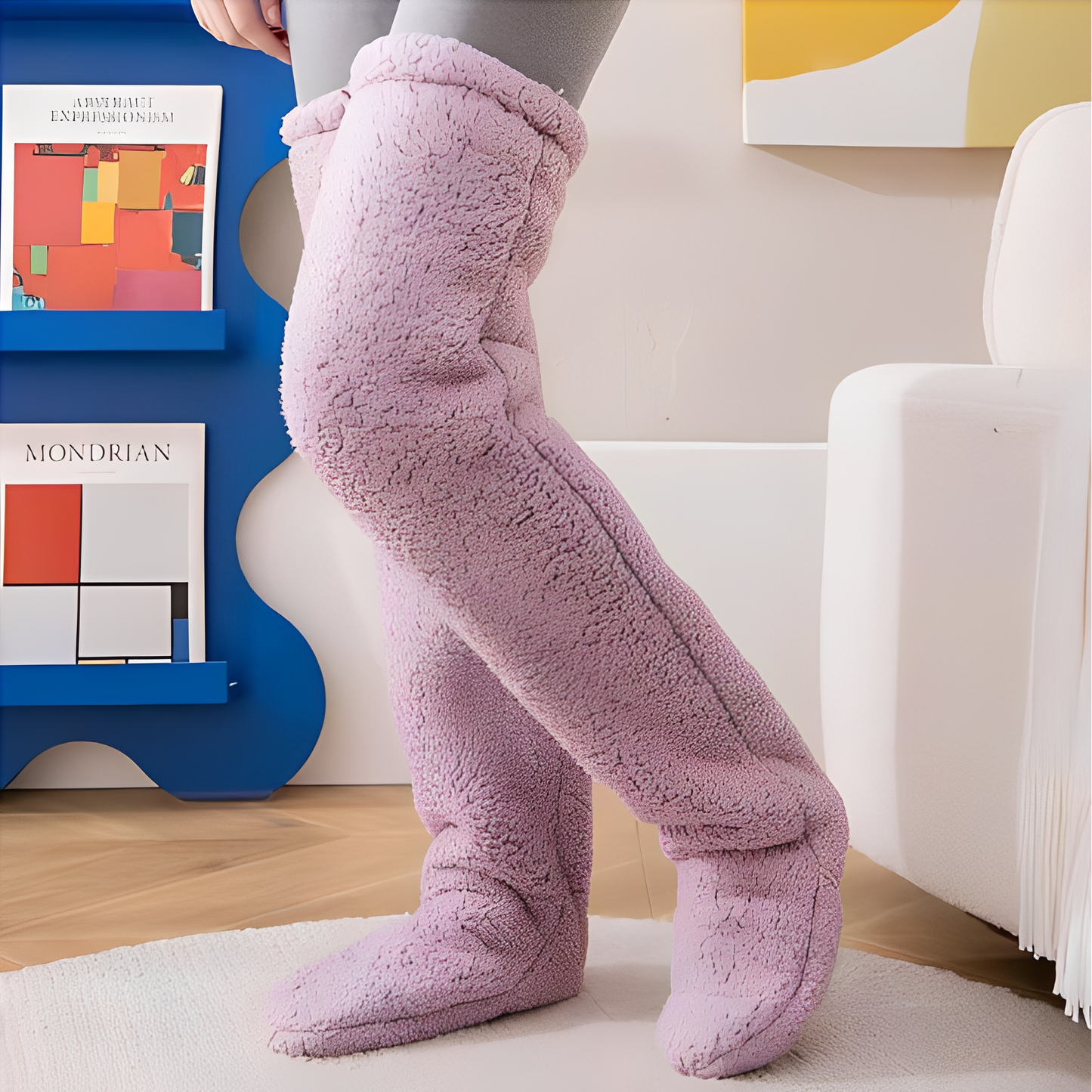 Hayden - Kuschelige, wärmende Schlafsocken für Frauen