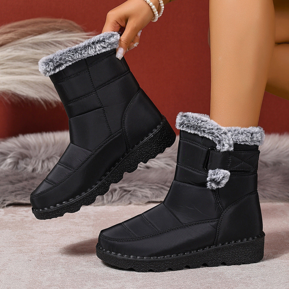 Denise - Comfortable, waterproof winter boots for women