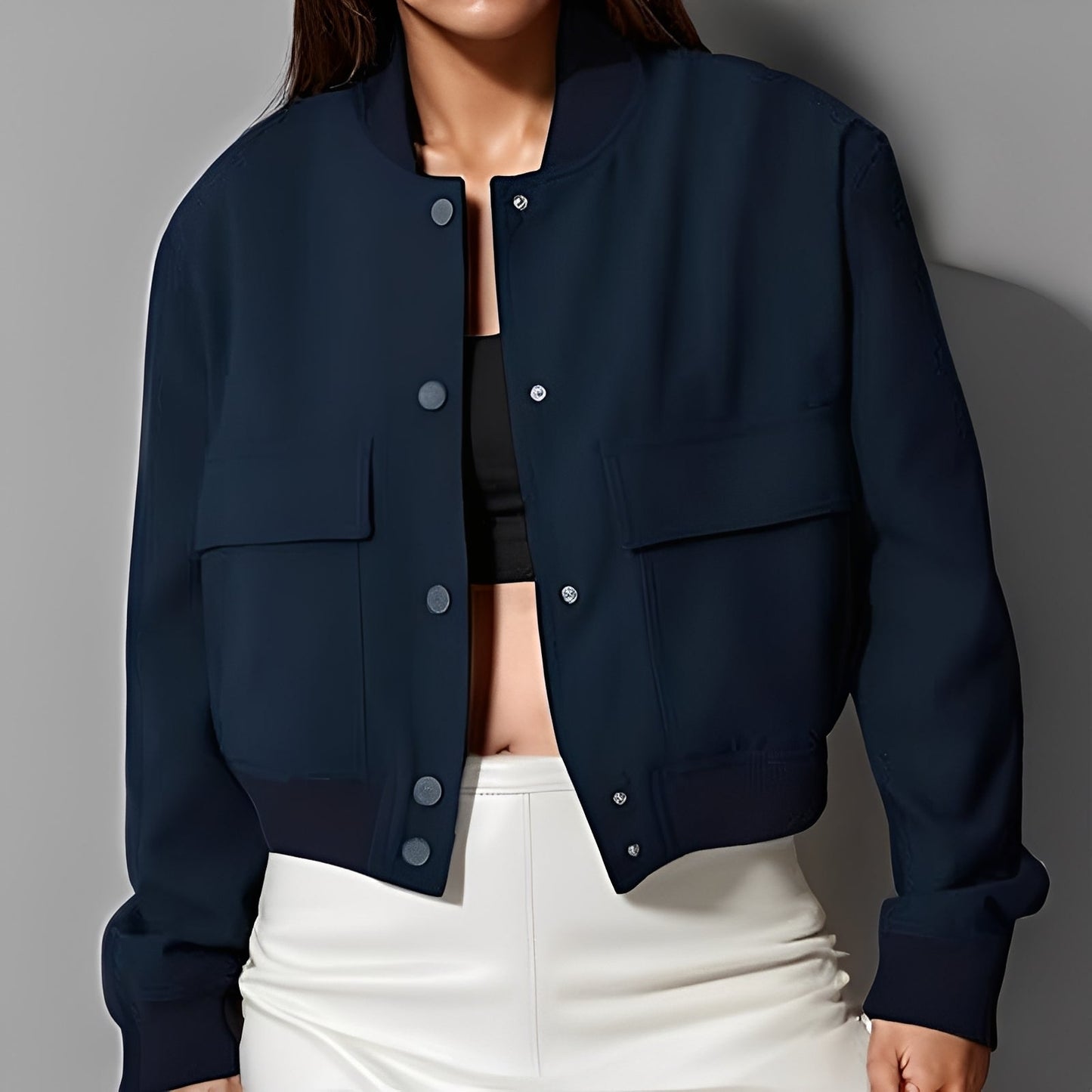 Marva - Bequeme, weite Damenjacke mit großen Taschen