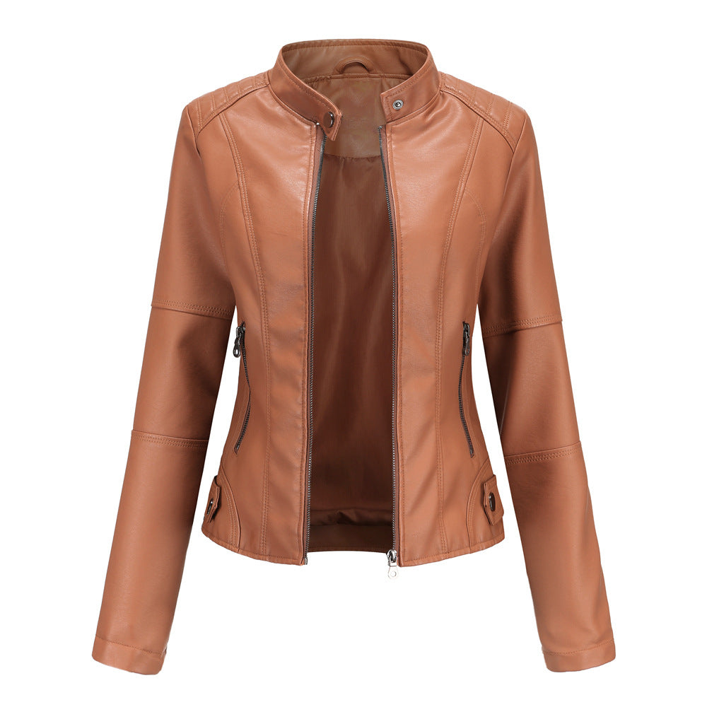 Martha - Schicke, figurbetonte Damenlederjacke