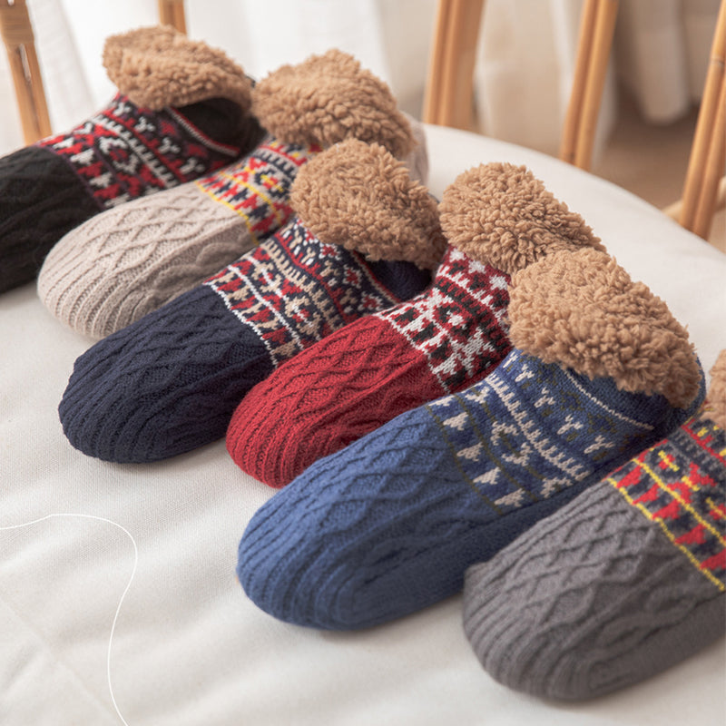 Nichole - Stilvolle, warme Antirutsch-Socken für Damen