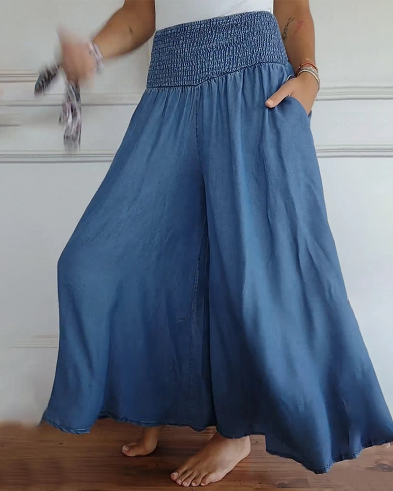Astrid - Bequeme Weite-Hosen