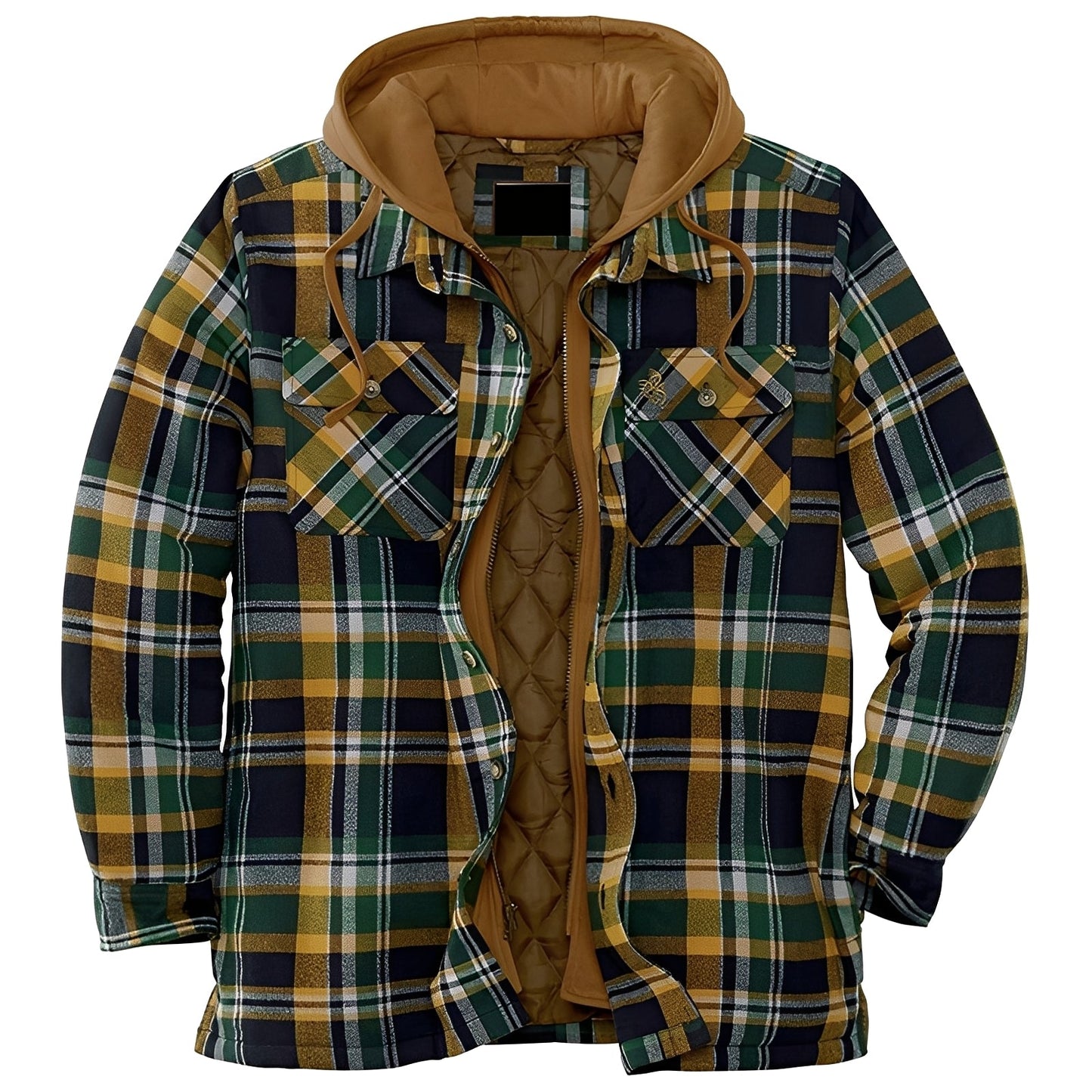 Denzil - Bequeme Karoflanelljacke für Herren