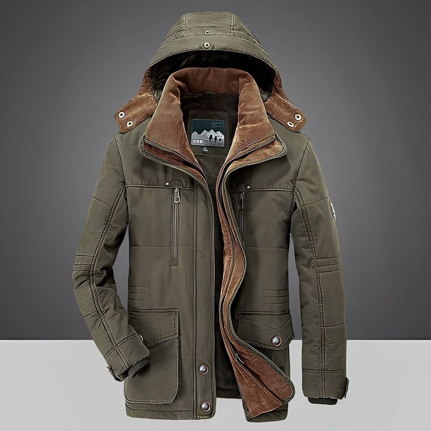 Nicholas - Herrenjacke mit kuscheligem Fleece-Futter
