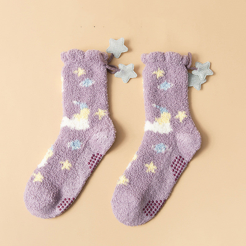 Ramona - Elegante, warme Damen-Fleece-Wintersocken