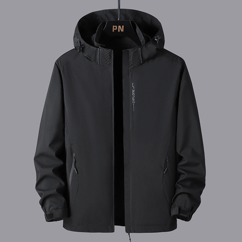 Reece - Trendige Unisex-Jacke mit Kapuze