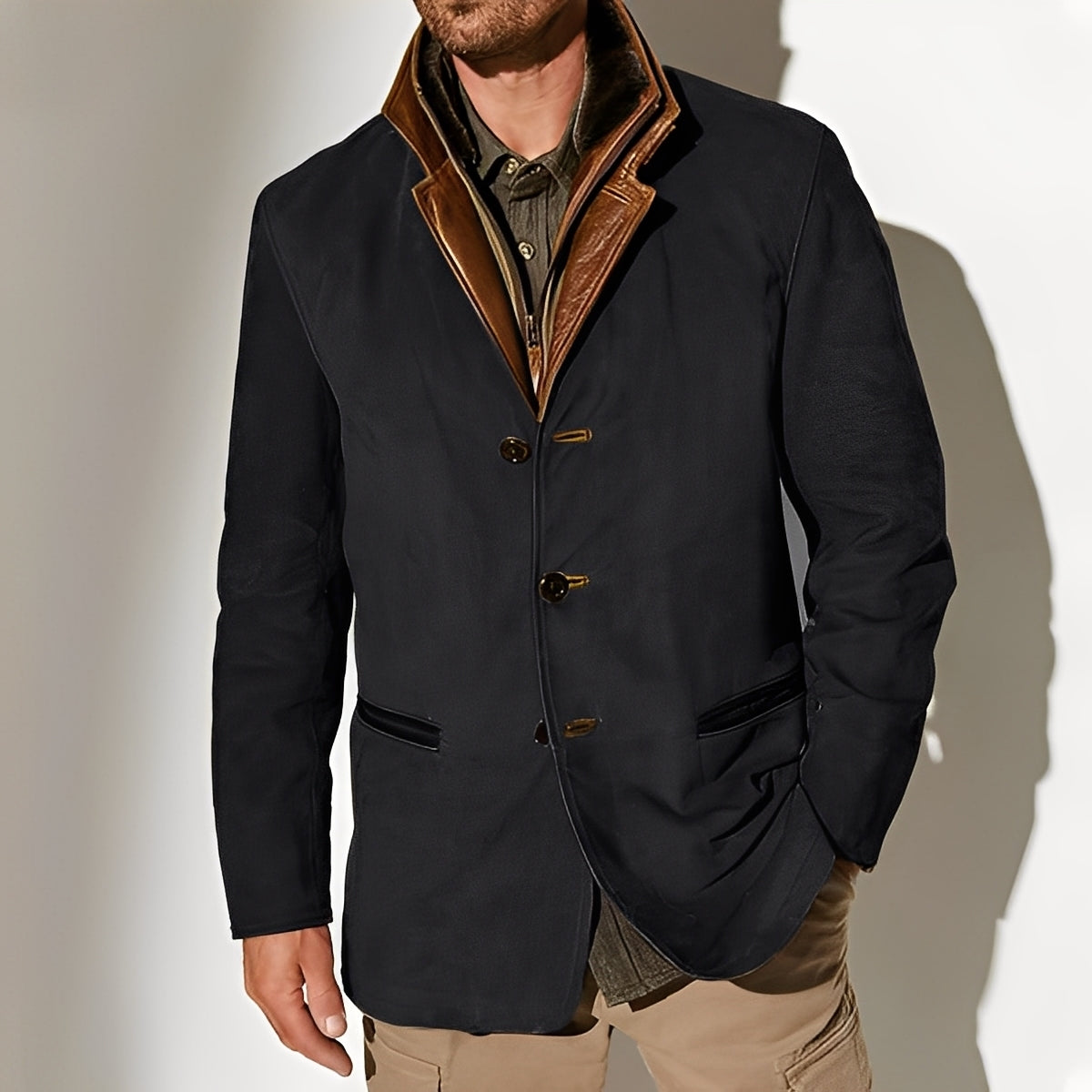 Durward - Männerjacke im traditionellen Stil mit Taschen