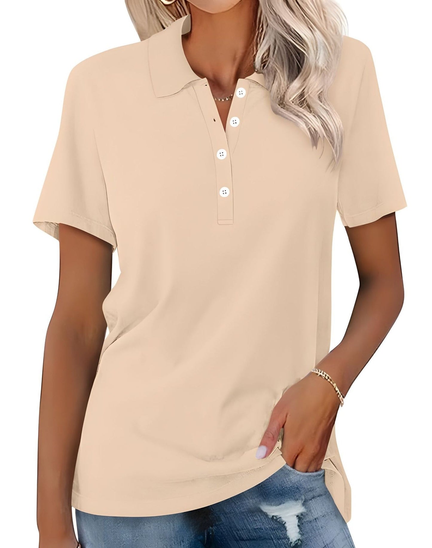 Stella - Komfortables Slim-Fit-Poloshirt für Damen