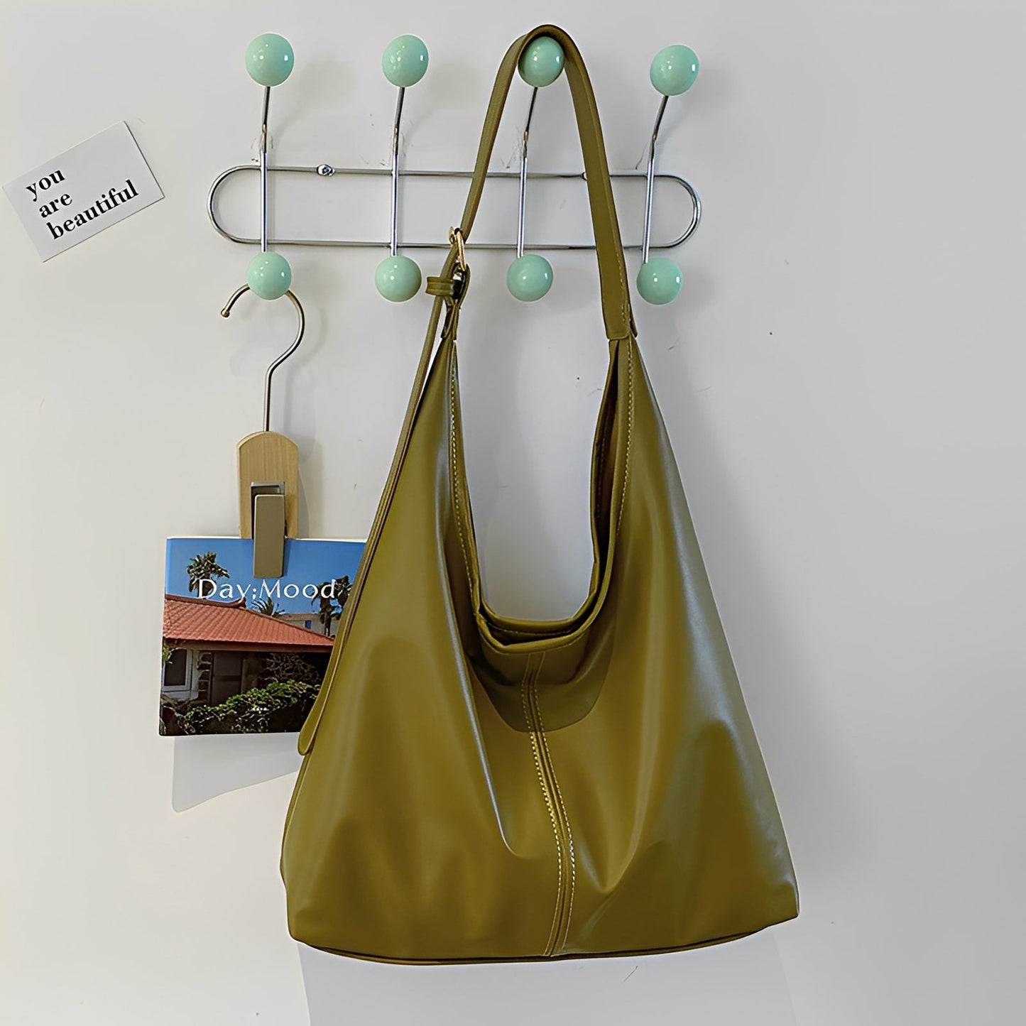 Kathleen - Damen-Lederhandtasche, leicht und schick