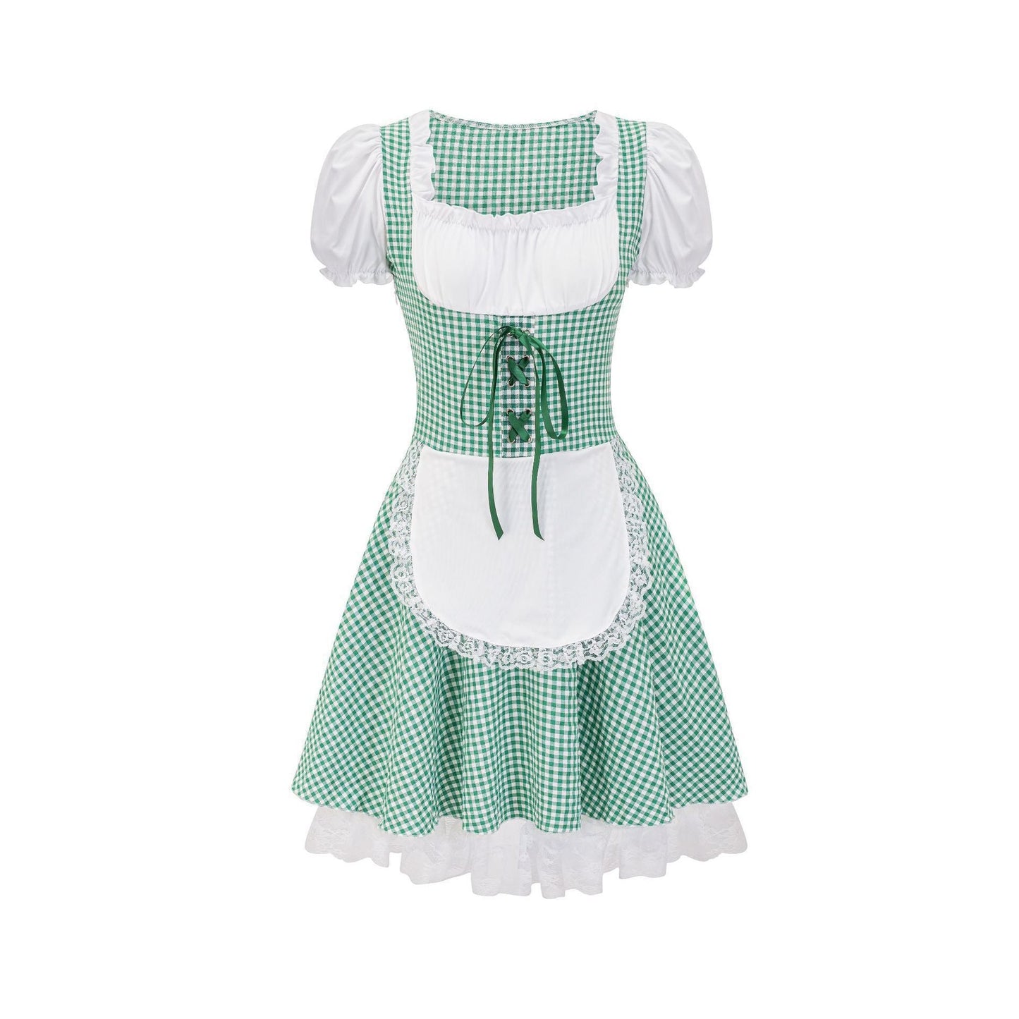 Miriam - Klassisches Damen-Oktoberfestkleid mit Karomuster