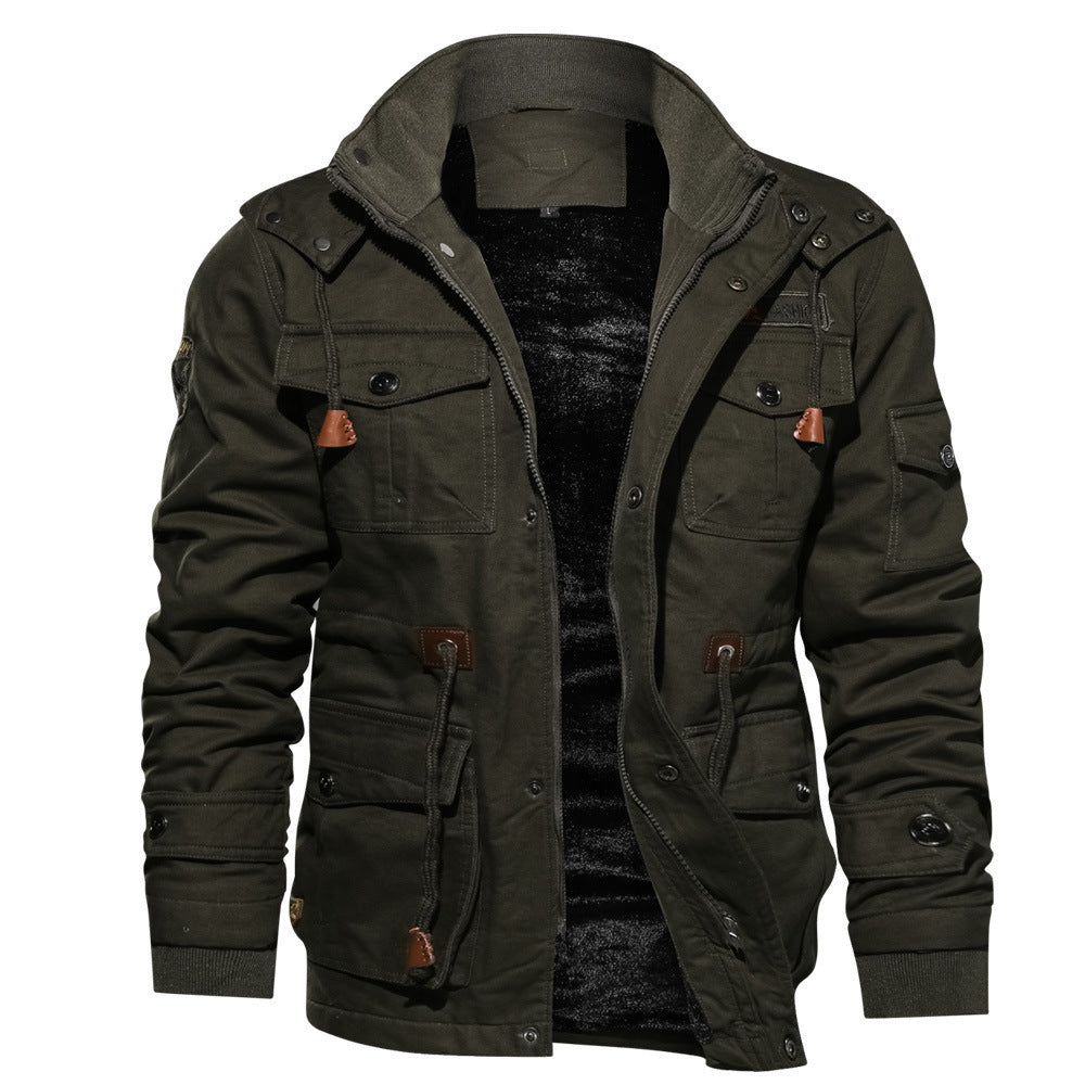 Anthony - Schicke, warme Jacke aus Samt für Männer