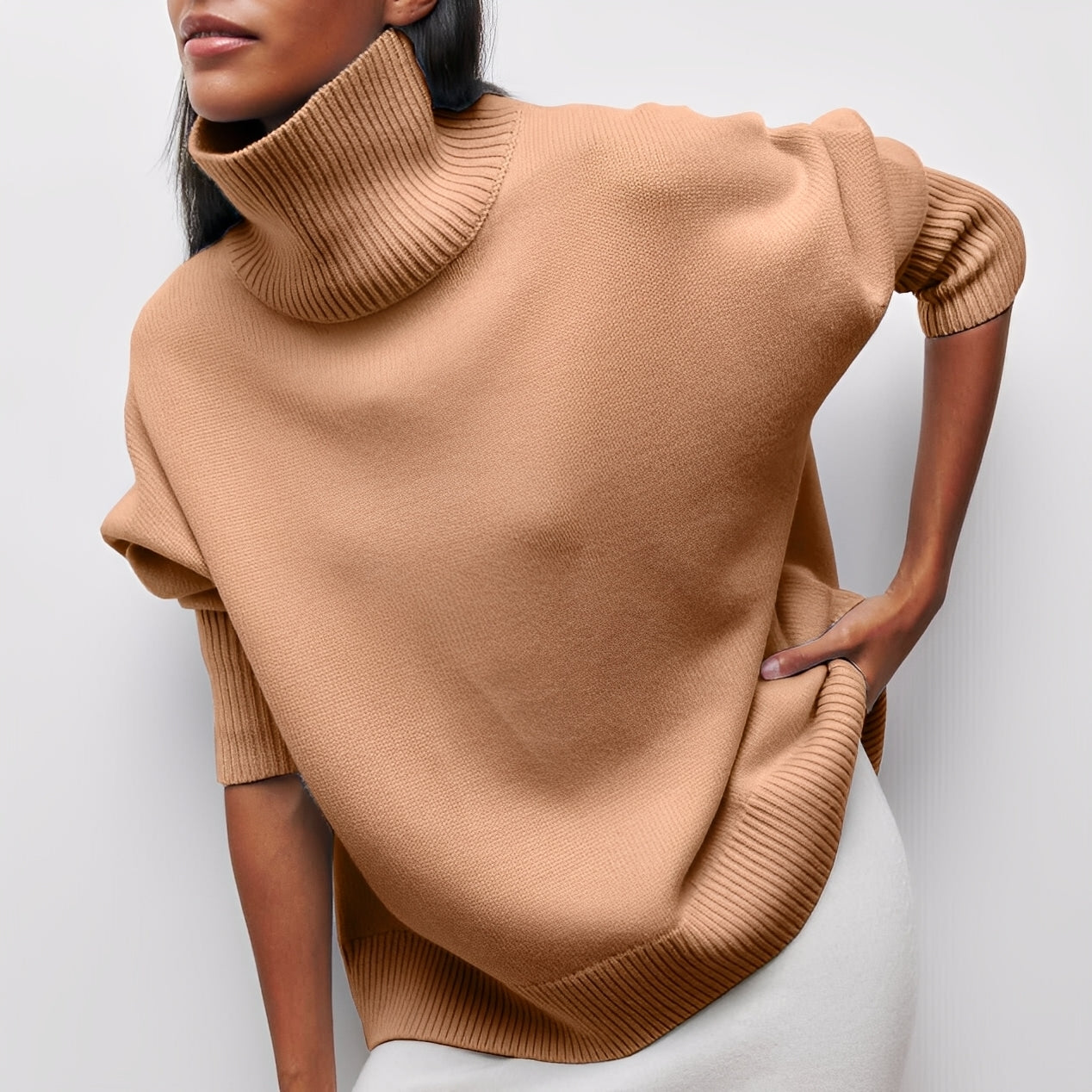 Sharon - Bequemer und lässiger Damenpullover